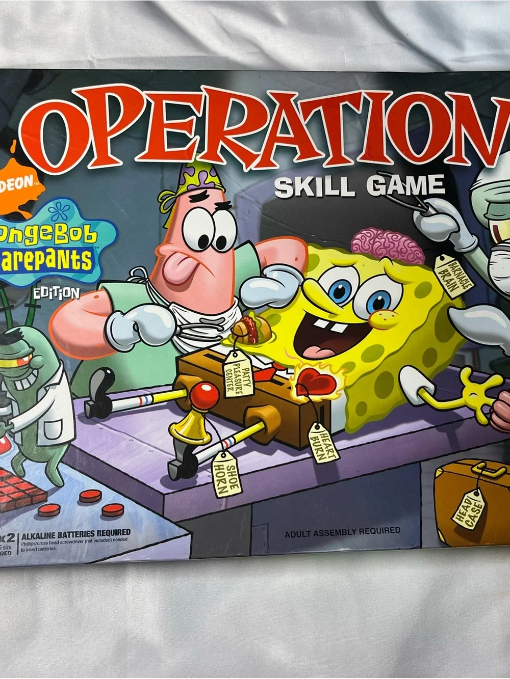 SpongeBob SquarePants Operation Skill Game 2007 Complete Tested